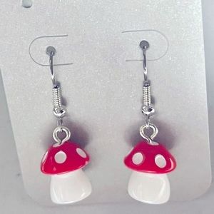 Mushroom Earrings